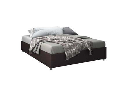 Кровать Sleeptek Premier 3 Экокожа Brown 140х190