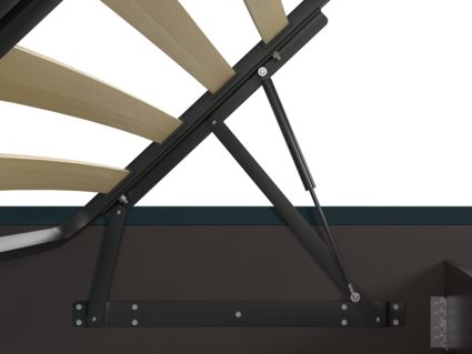 Кровать Lonax Аврора велюр Dolly-3 (с подъемным механизмом) 160х195