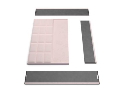 Кровать Lonax Адель велюр Dolly-3 140х195