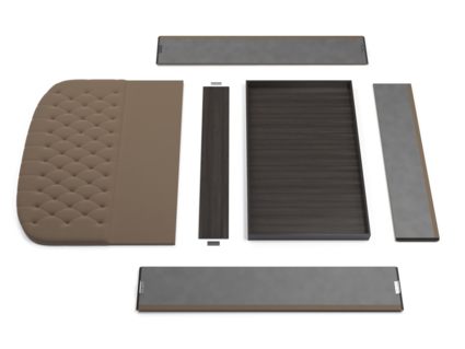 Кровать Lonax Венеция велюр Dolly-1 (с подъемным механизмом) 160х190