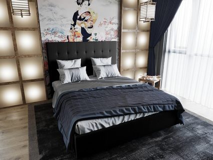 Кровать Димакс Нордо Кварц с подъемным механизмом 200х190