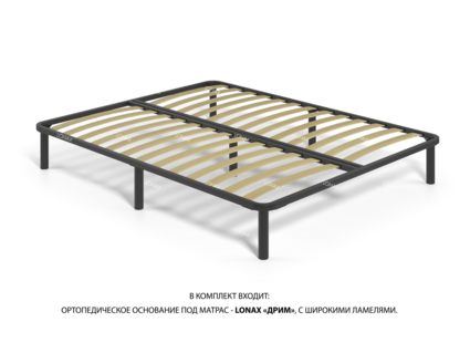 Кровать Lonax Адель велюр Dolly-3 140х195