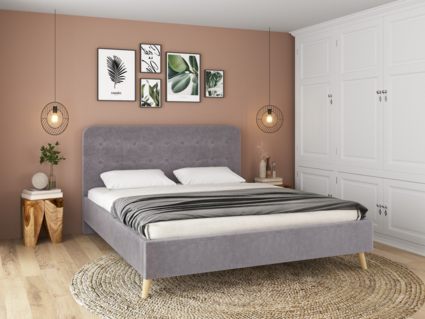 Кровать Sontelle Style Kipso Malta grey 271