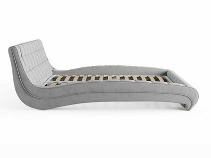 Кровать Сонум Milano Рогожка Мокко (с подъемным механизмом) 80х200