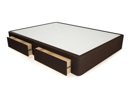 Кровать Mr.Mattress Site Box экокожа Brown 252