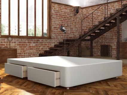 Кровать Mr.Mattress Site Box экокожа White 274