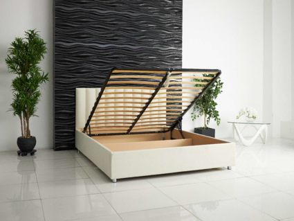 Кровать Димакс Лероса Крем с подъемным механизмом 140х190