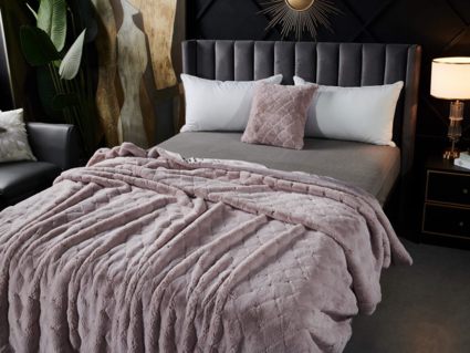 Покрывало Софи де Марко Бернард (пудра) 160х220