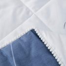 Комплект постельного белья Софи де Марко Космос (белый) с одеялом 1,5-спальный