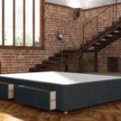 Кровать Mr.Mattress Site Box велюр Grey 90х195