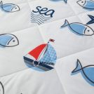 Комплект постельного белья Софи де Марко Морские рыбки с одеялом 1,5-спальный