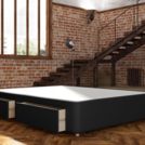 Кровать Mr.Mattress Site Box экокожа Black 90х195