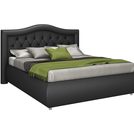 Кровать Sleeptek Premier 6 Экокожа Black (с подъемным механизмом) 180х190