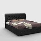 Кровать Sleeptek Premier 1 Экоожа Black (с подъемным механизмом) 120х200